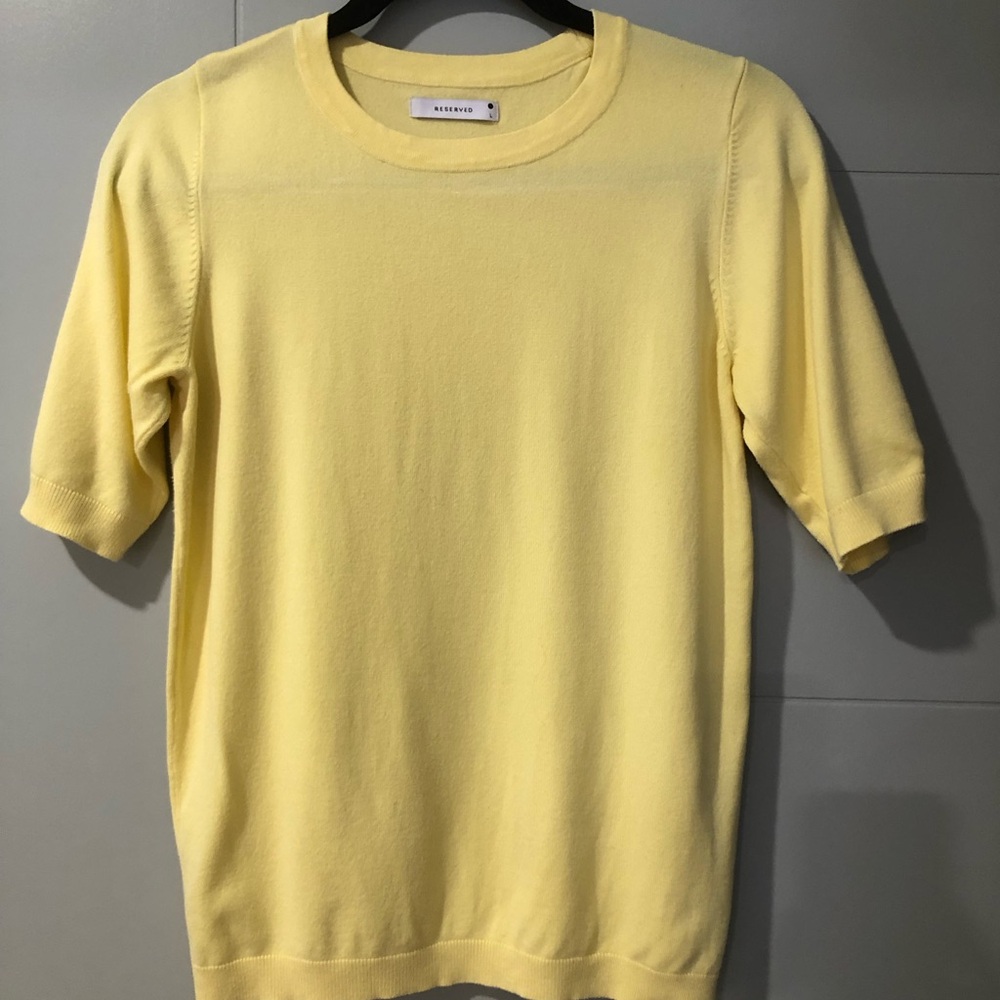 Reserved Lemon Short Sleeve Top